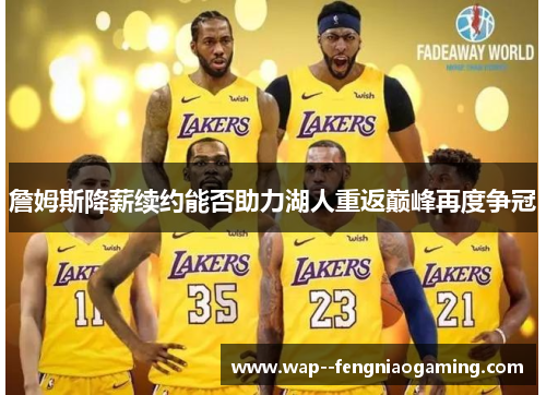 詹姆斯降薪续约能否助力湖人重返巅峰再度争冠